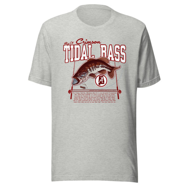 Crimson Tidal Bass Unisex T-Shirt - Image 2