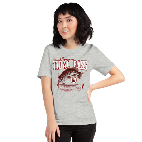 Crimson Tidal Bass Unisex T-Shirt - Image 3